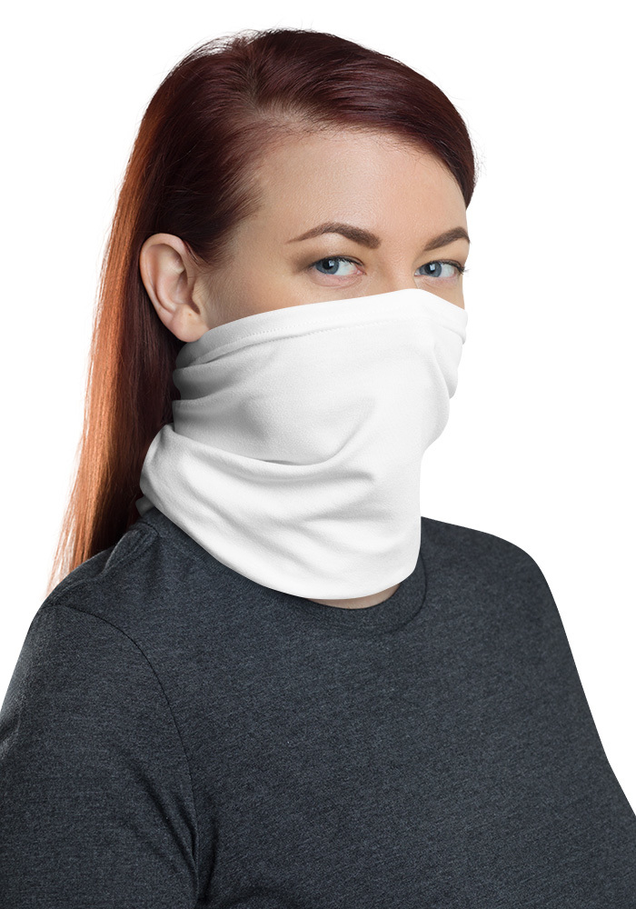 420 Neck Gaiter (Black Stitch) (Design 360) - Image 1