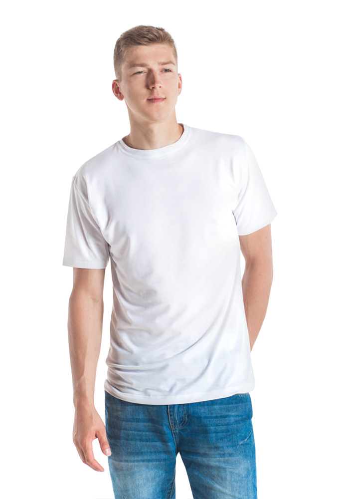 257 Men's Everday T-Shirt (White Stitch) (Design 360) - Image 1